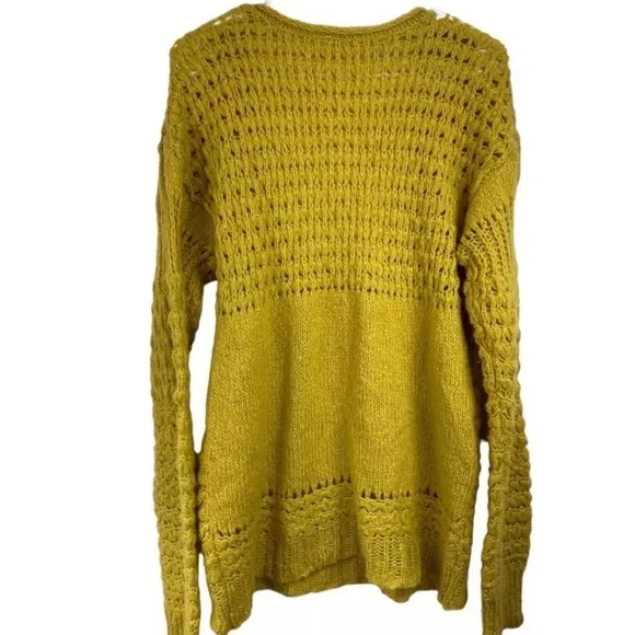 Free People Yellow Knit Sweater - Picture 2 of 6